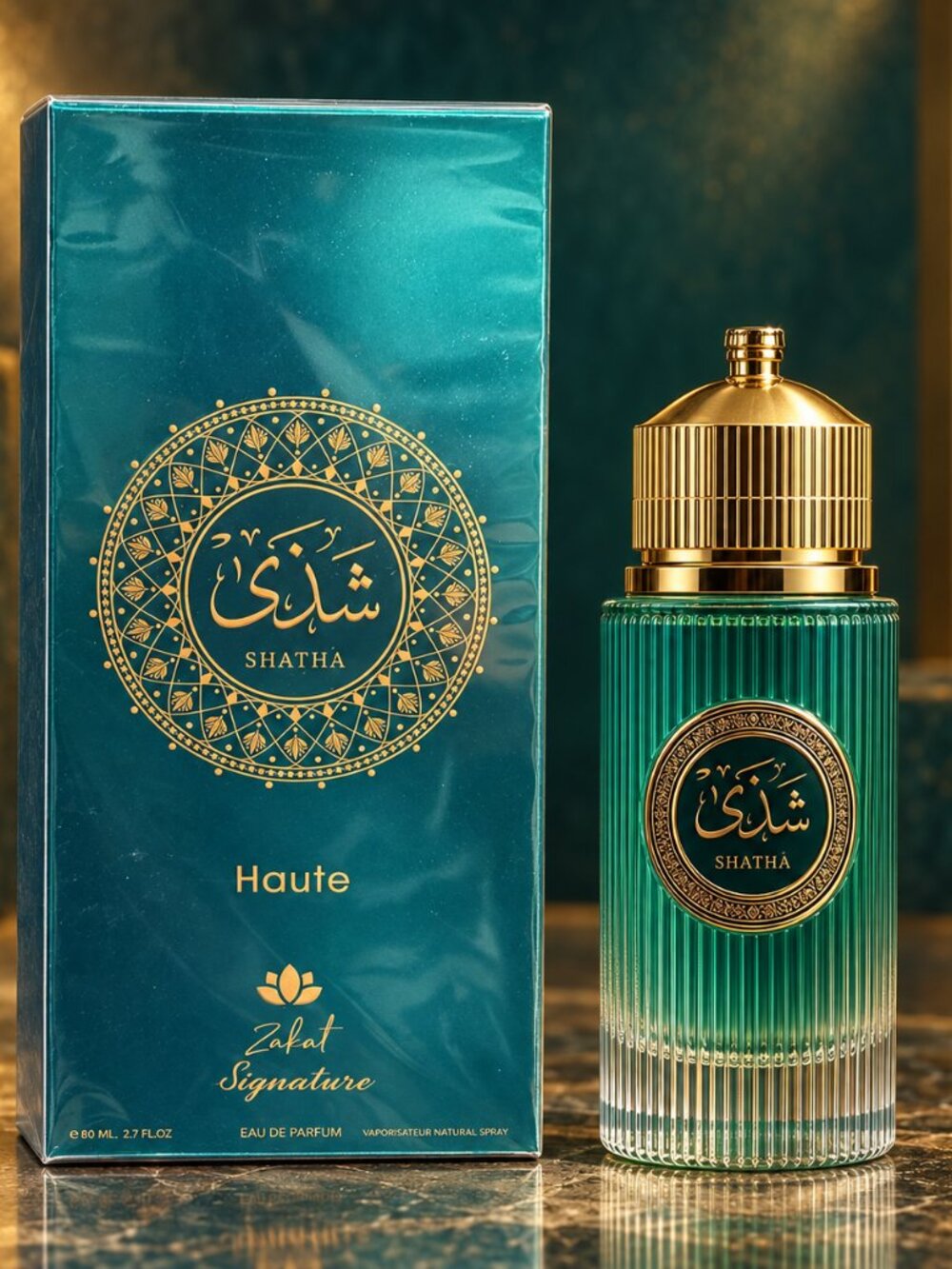 Zakat Signature Shatha HAUTE EDP for Men 80ml / 2.7 fl oz